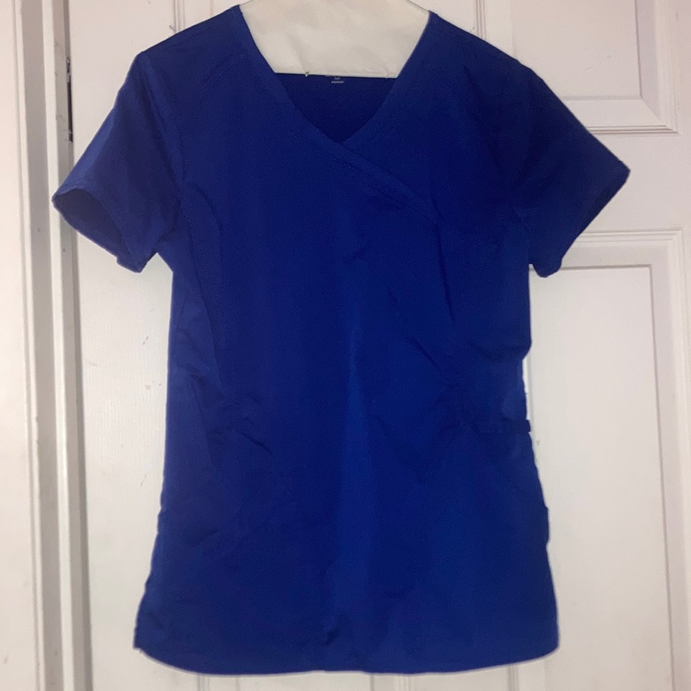 Blue Scrub Top